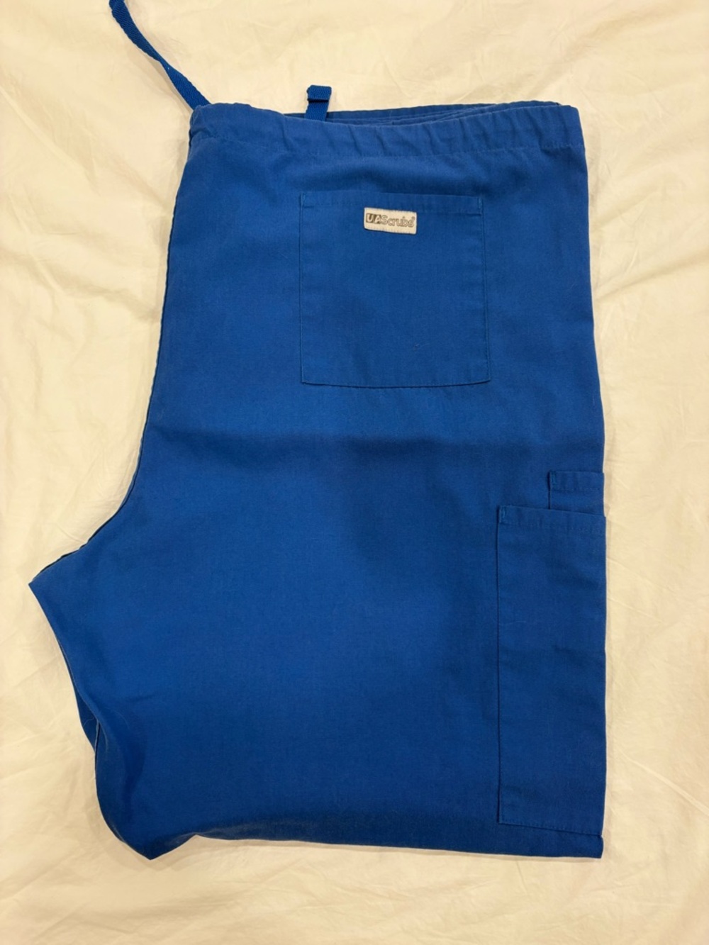 Uniform Advantage Cargo Scrub Pants Unisex Size XL in Royal Blue